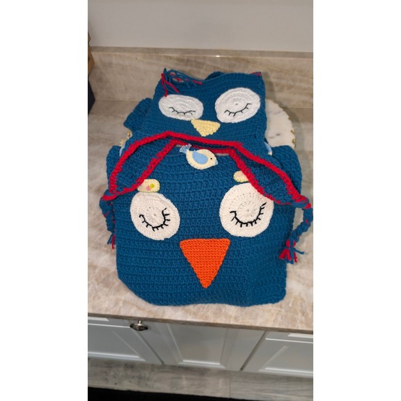 Handmade Owl Bag and Hat for adult or child. - Picture 1 of 7